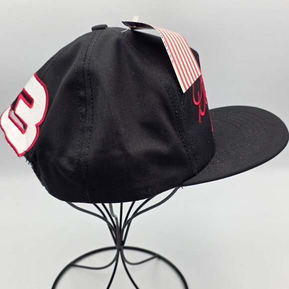 Vintage Dale Earnhardt Hat Cap Snap Back Mens One Size Black NASCAR Racing 90s - Picture 3 of 8